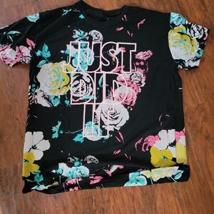 Vibes Mens Slim Tee 2xl Floral Shirt